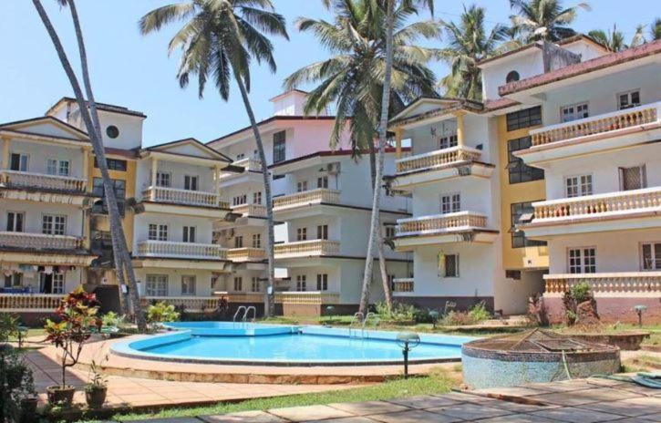 Contemporary Studio Apartment In Calangute, Goa エクステリア 写真